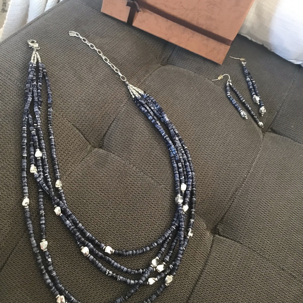 NWOT Necklace and earring set